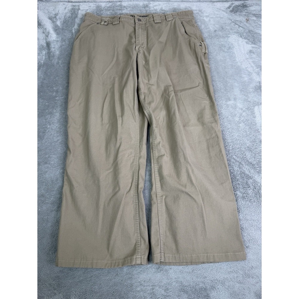Duluth Trading Company Flex Fire Hose Cargo Pants Men's Size 36x30 Beige